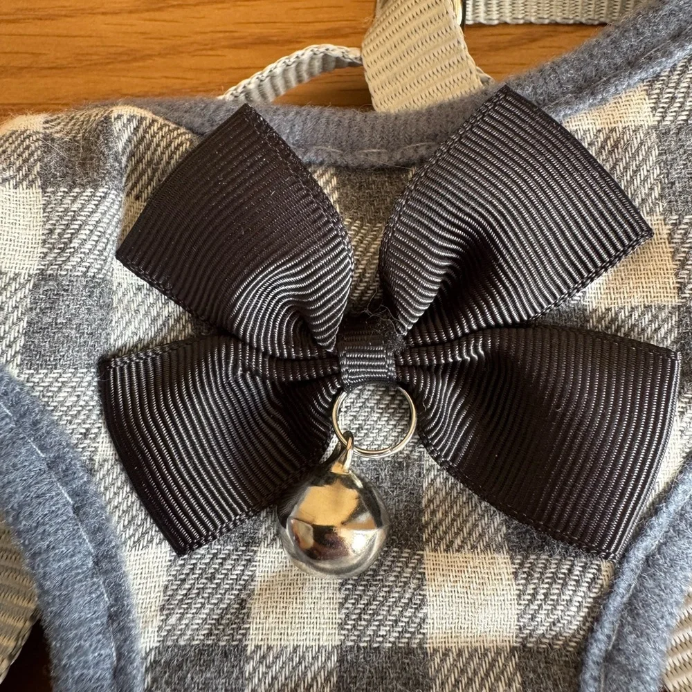 NWOT Cat Harness with Bow